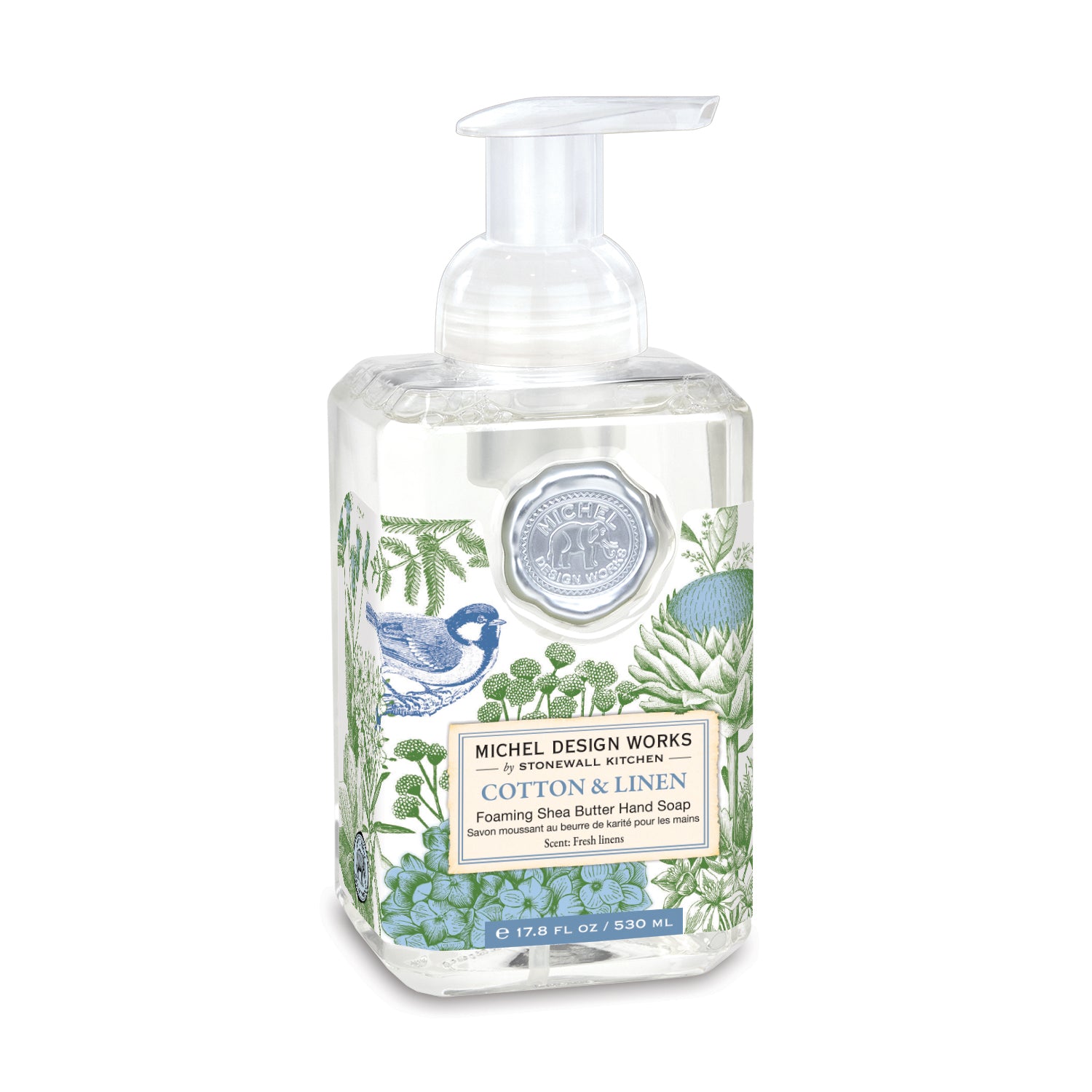 Michel Design Skumhåndsæbe Cotton Linen 530ml