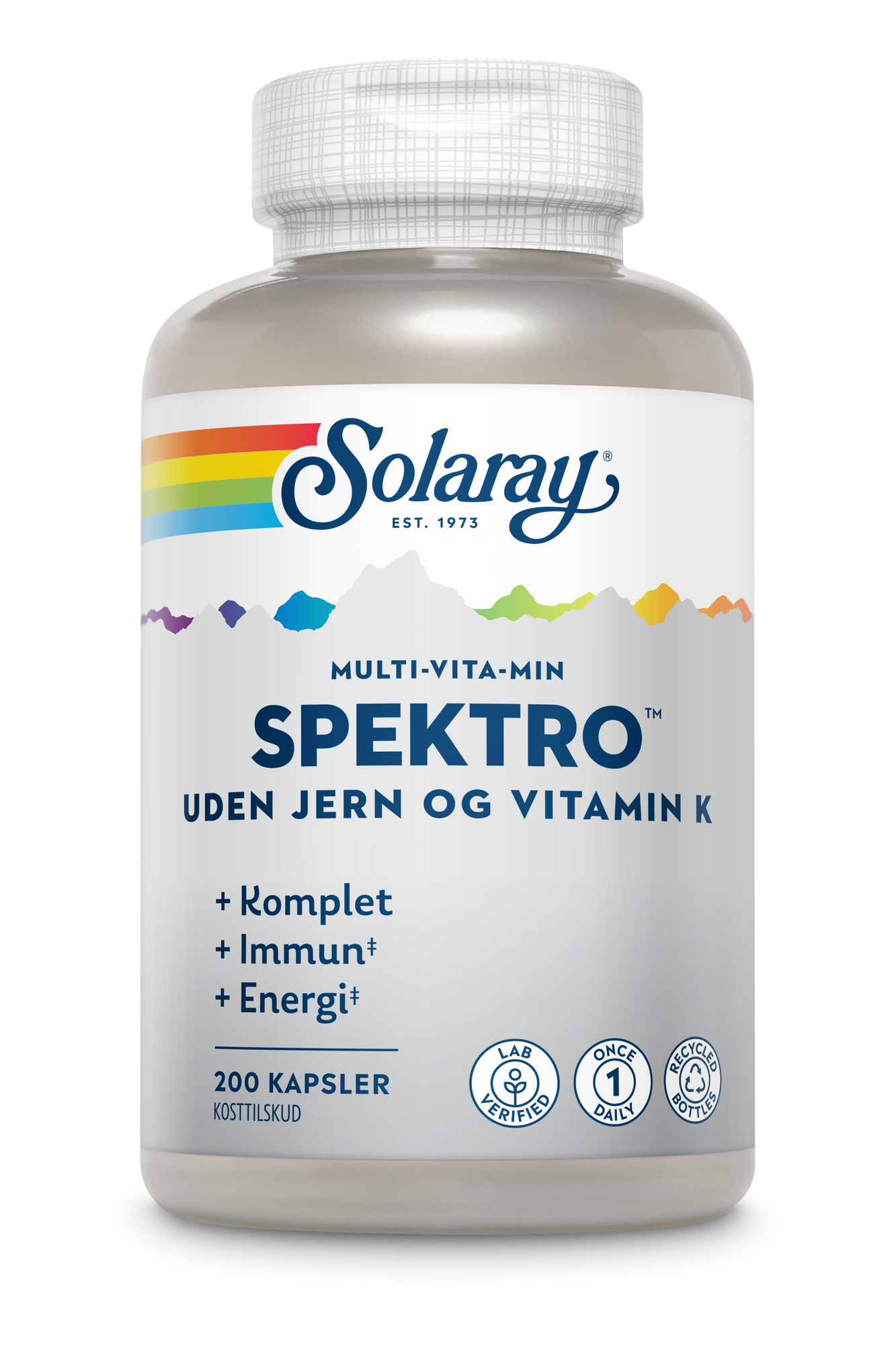 Spektro Uden Jern Og Vitamin K 200 Kapsler