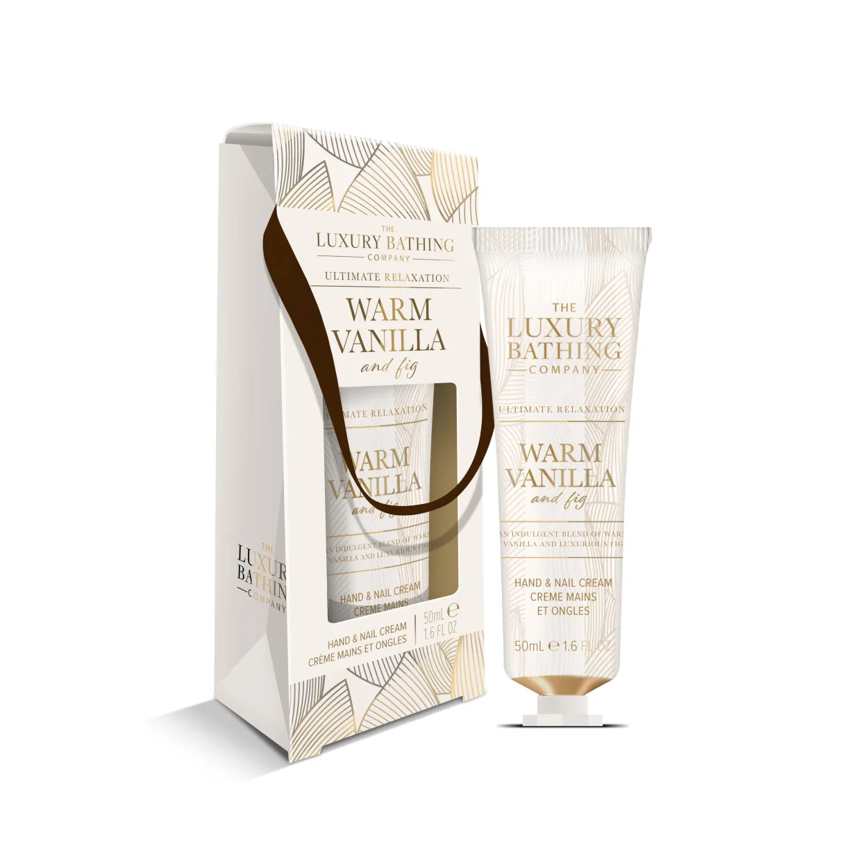 The Luxury Bathing Company Warm Vanilla Hand   Nail Cream 50ml