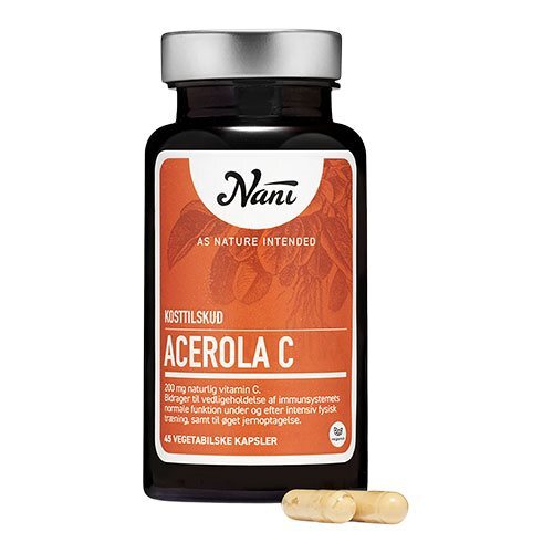 Nani Acerola C Vitamin 45 Kapsler