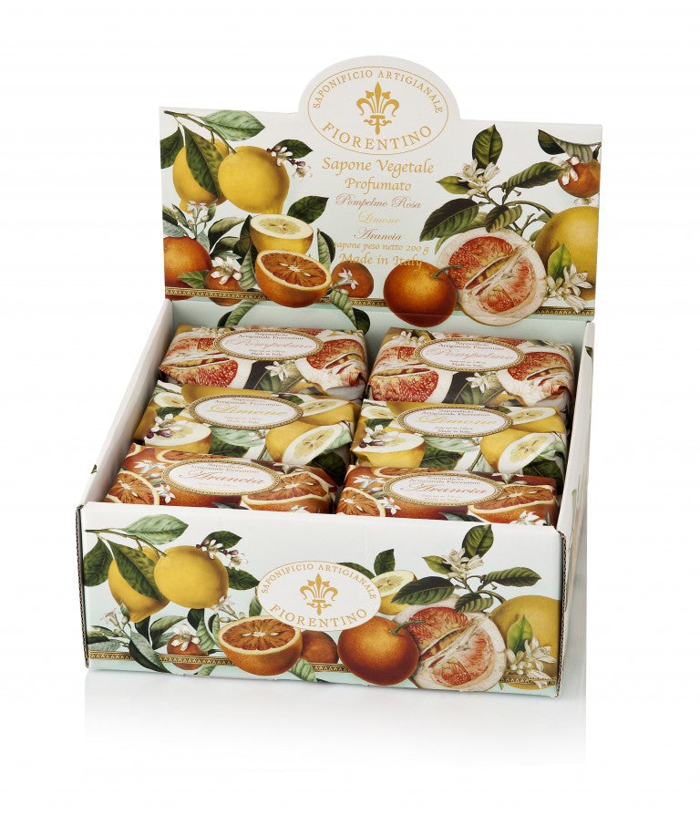 Italiensk Fiorentino Håndsæbe  Agrumi 250 G