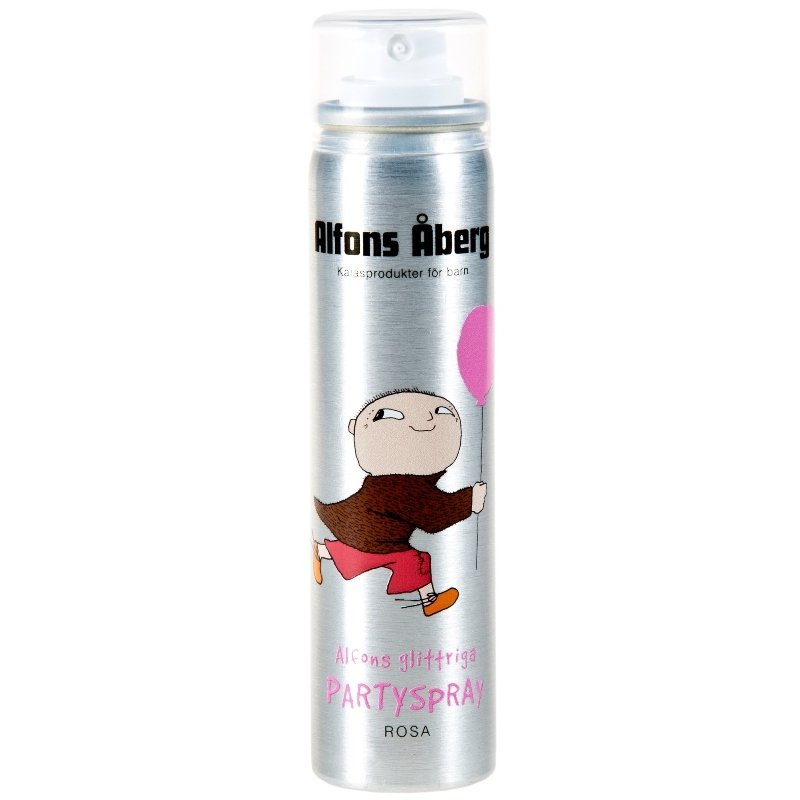 Alfons åberg Alfons Apos Partyspray 80 Ml Rosa