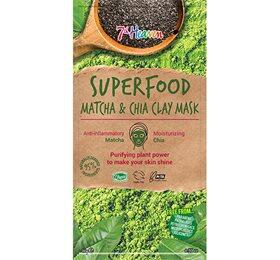 7th Heaven Ansigtmaske Superfood Matcha   Chia   10 Ml