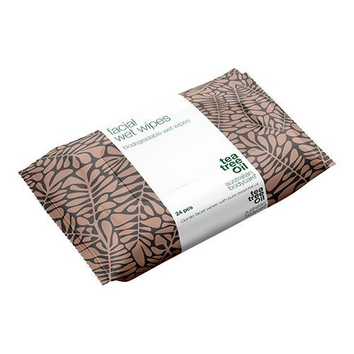 Ansigtsservietter Med Tea Tree Oil   1 Pk