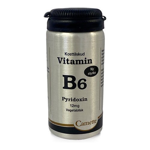 B6 Vitamin Pyridoxin 12 Mg 90 Tabletter