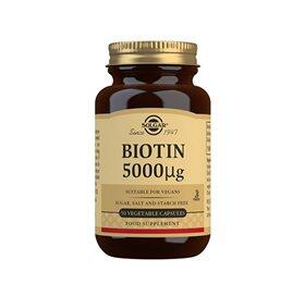 Solgar Biotin 5000 Ug 50 Kapsler