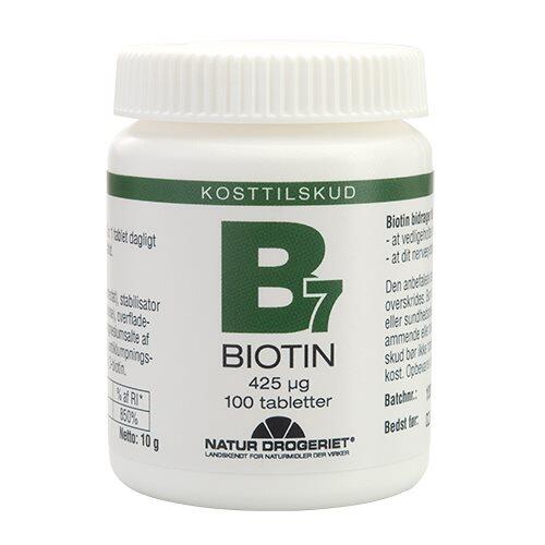 Biotin B7 100 Tabletter