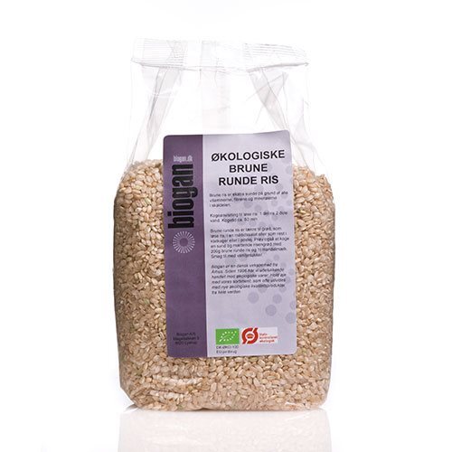 Brune Ris Runde økologisk 1 Kg
