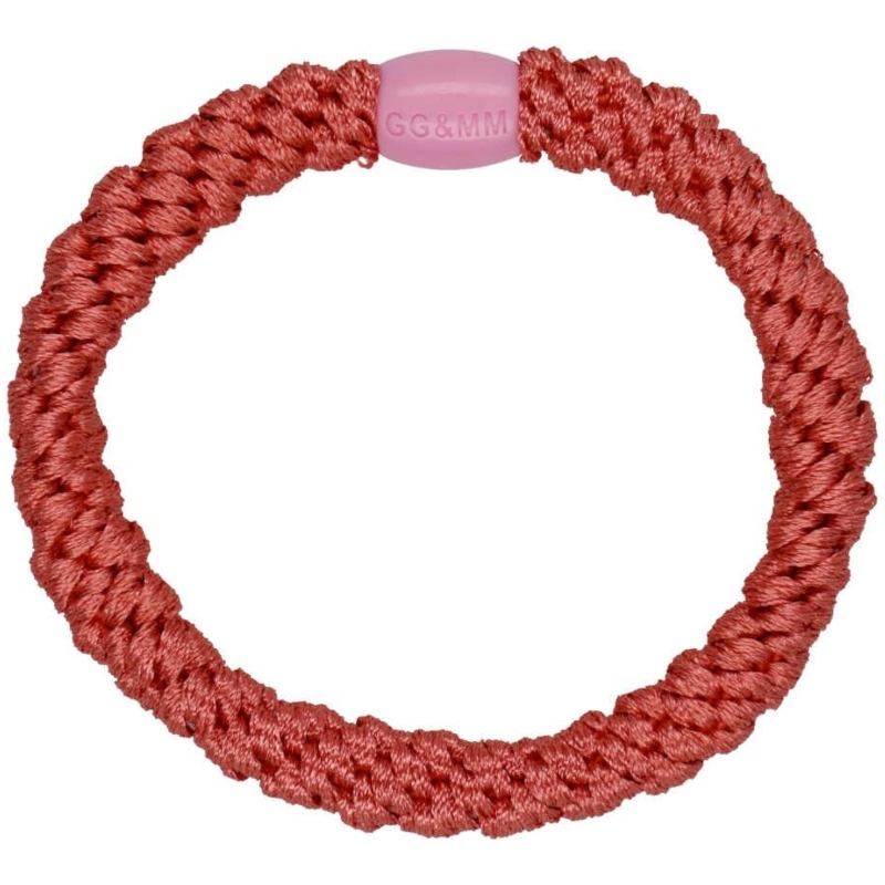 By Stær Braided Hairtie   Basic Raspberry