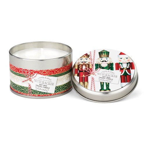 Nutcracker Soy Wax Travel Candle