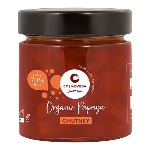 Chutney Papaya økologisk 225 Gram