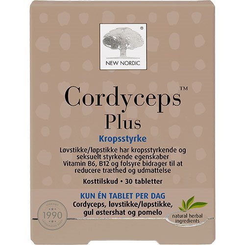 Cordyceps Plus 30 Tabletter