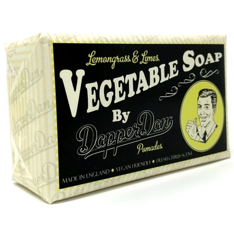 Dapper Dan Lemongrass   Limes Vegatable Soap 190 Gr