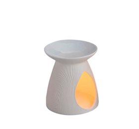 Duftlampe Dråben Wood H: 10 Cm B: 12 Cm