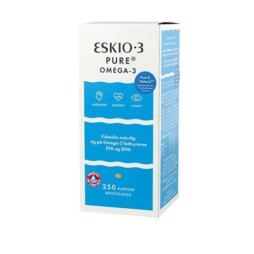 Eskio 3 Pure Omega 3 250 Kapsler