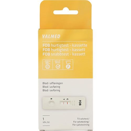 Fob Test Blod I Afføring 1 Stk