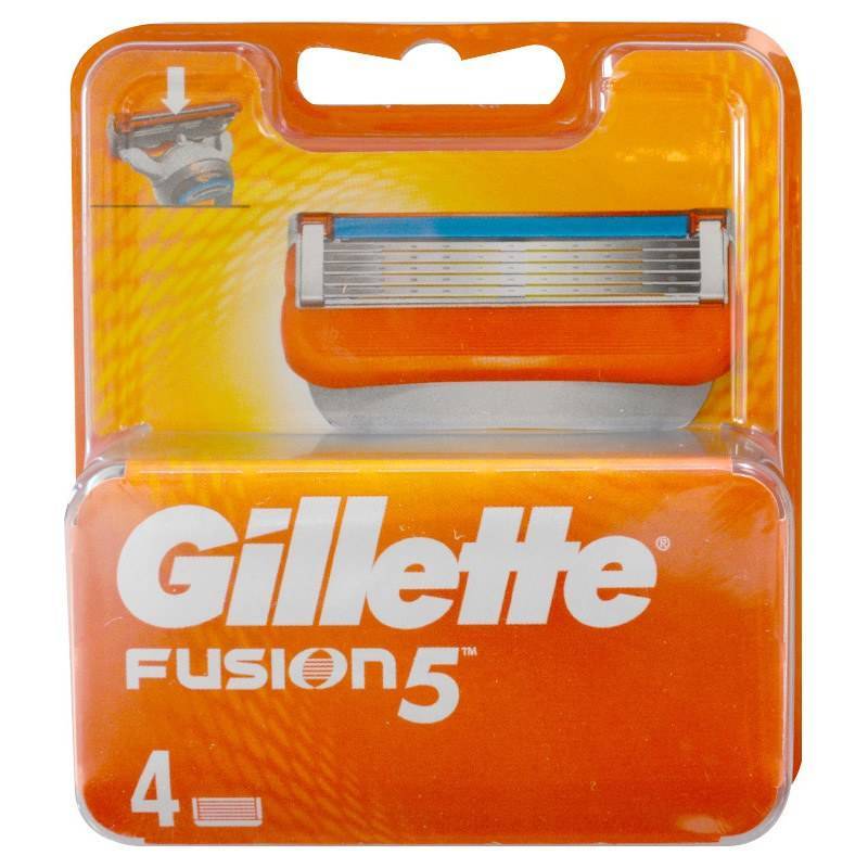 Gillette Fusion5 4 Blades
