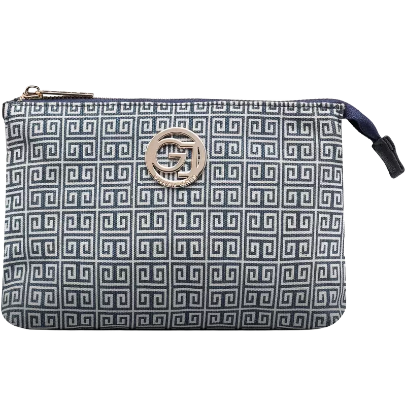 Gillian Jones Cosmetics Bag   Santorini Print 10027 13