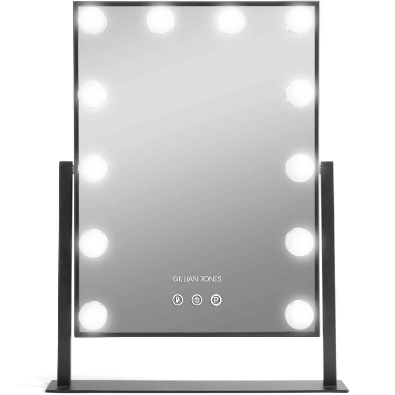 Gillian Jones Led Makeup Artist Touch Mirror   Black 10259 00