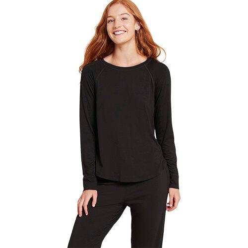 Goodnight Raglan Sleep Top Black L 1 Stk