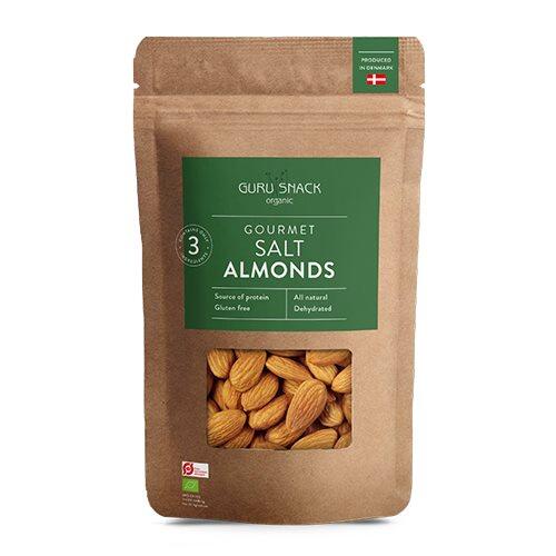 Gourmet Salt Mandler økologisk   120 Gram