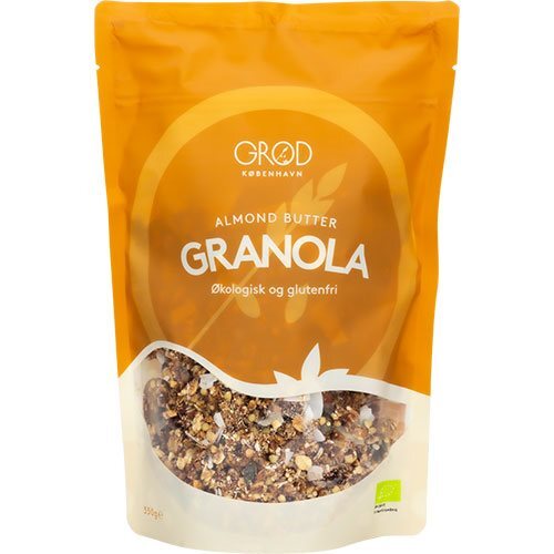 Grød Almond Butter Granola økologisk   350 Gram