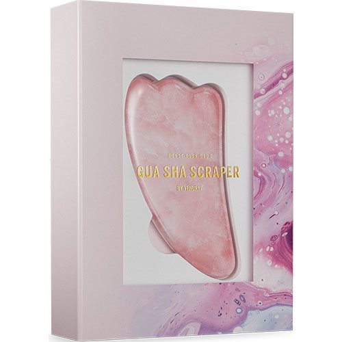 Gua Sha Sten Rosa 1 Stk