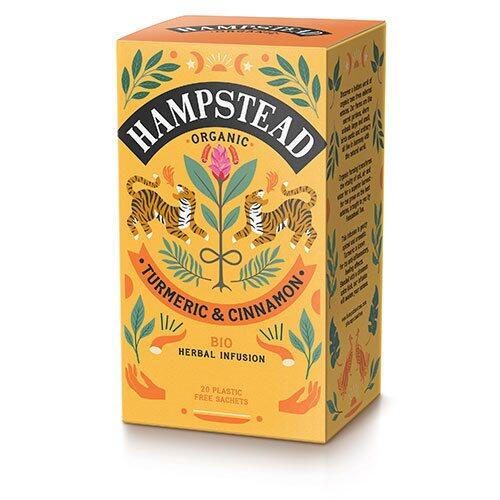 Hampstead Gurkemeje   Kanel Te økologisk   20 Breve