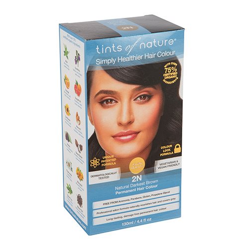 Tints Of Nature Hårfarve 2n Darkest Brown   130 Ml