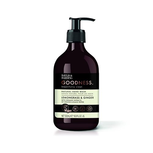 Hand Wash Lemongrass Ginger Baylis Harding Goodness 500 Ml