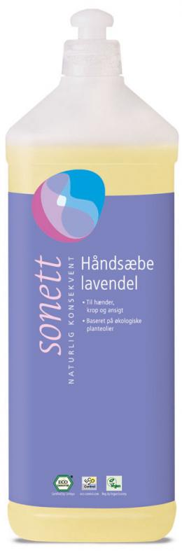Sonett Håndsæbe Lavendel 1 Ltr