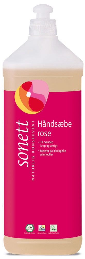 Sonett Håndsæbe Rose 1 Ltr
