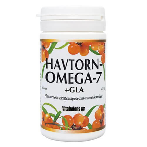 Havtorn Omega 7 Gla 60 Kapsler