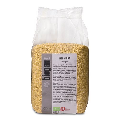 Hel Hirse Afskallede økologisk 1 Kg