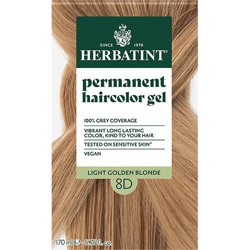 Herbatint 8d Hårfarve Light Golden Blonde 170 Ml