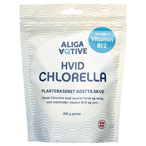 Aliga Hvid Chlorella Pulver   200  Gram