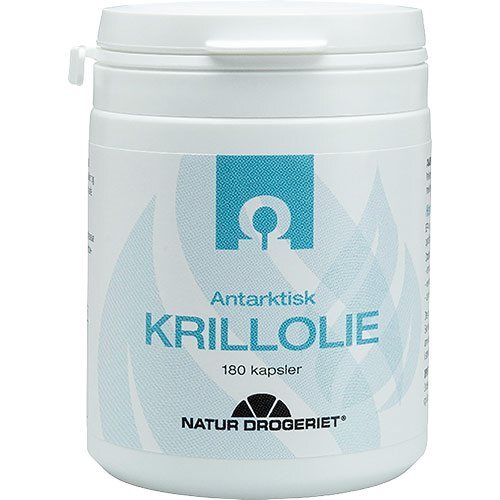 Krill Olie 180 Kapsler