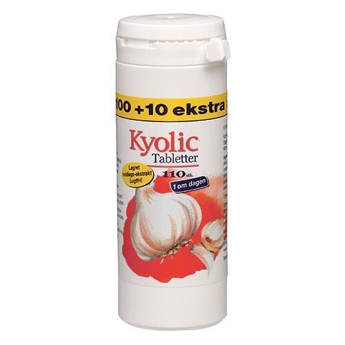 Kyolic 1 Om Dagen 100 Tabl 10 Tabl Ekstra