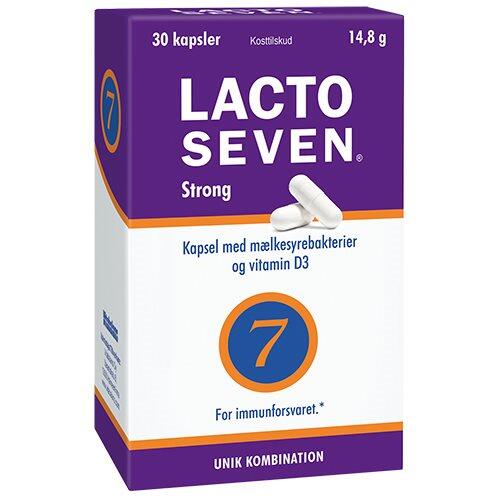 Lacto Seven Strong   30 Kapsler