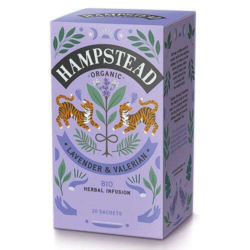 Hampstead Lavendel   Baldrian Te økologisk   20 Breve