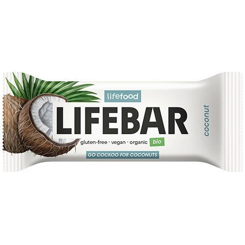 Lifebar Coconut økologisk   40 Gram