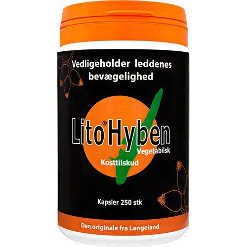 Lito Hyben Vegetabilsk Kapsler 500mg 250 Kapsler
