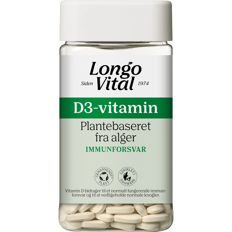 Longovital D3 Vitamin 180 Pieces