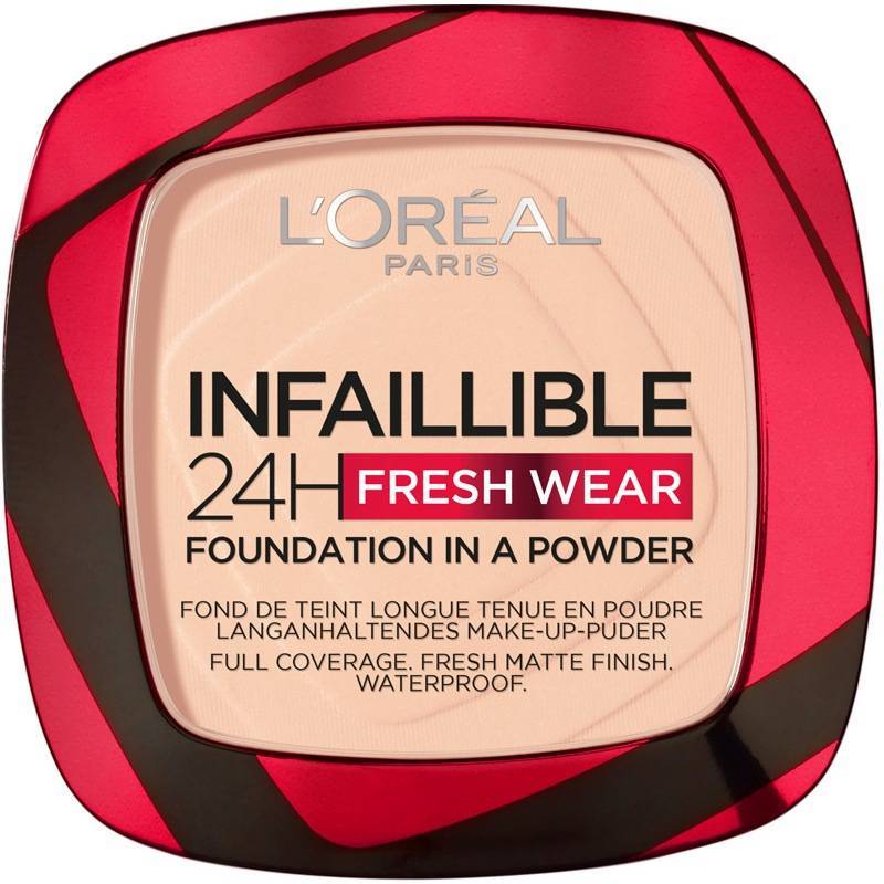 L Apos Oreal Paris Cosmetics Infaillible 24h Fresh Wear Powder Foundation 9 Gr 180 Rose Sand