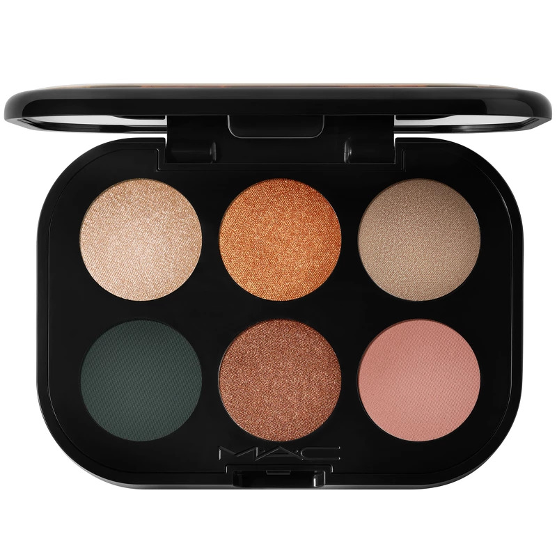 Mac Connect In Colour Eye Shadow Palette 6 25 Gr Bronze Influence