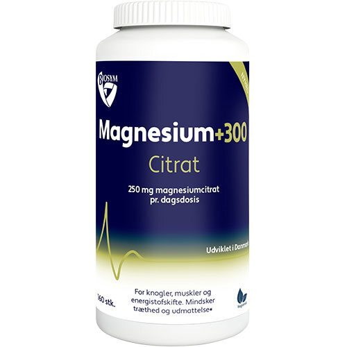 Magnesium 300 Citrat 160 Kapsler