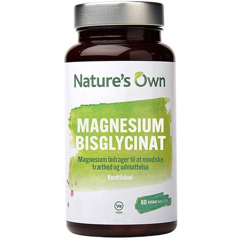 Nature S Own Magnesium Bisglycinat   60 Kapsler