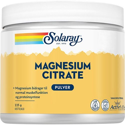 Solaray Magnesium Citrate 225 Gram