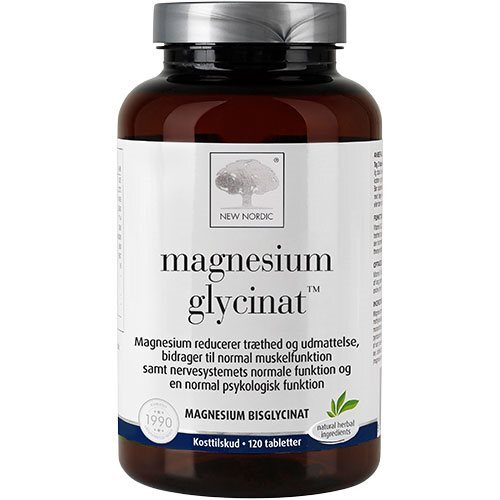 Magnesium Glycinat   120 Tabletter