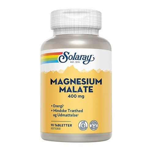 Solaray Magnesium Malate 90 Tabletter